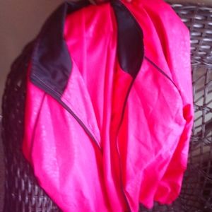 Everlast xl lg windbreaker jacket hot pink
